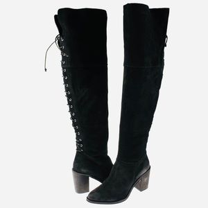 Steve Madden Alandari Lace Up Over The Knee Boots
